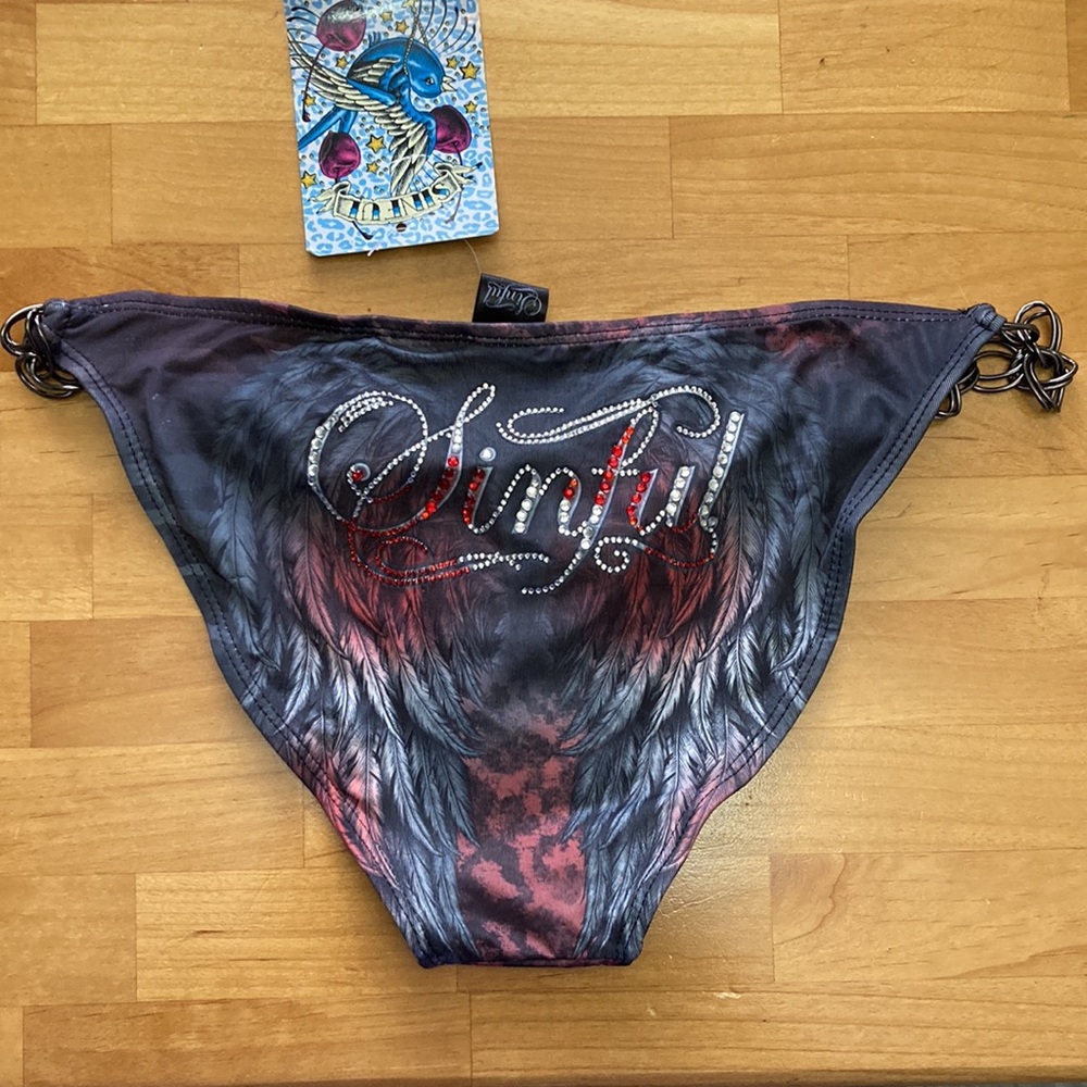 SINFUL BY AFFLICTION NEW “CEDAR” BIKINI BOTTOM